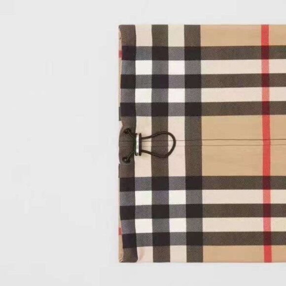 NWT Authentic Burberry Beige Vintage Check Face Mask and Snood Scarf - Picture 3 of 7
